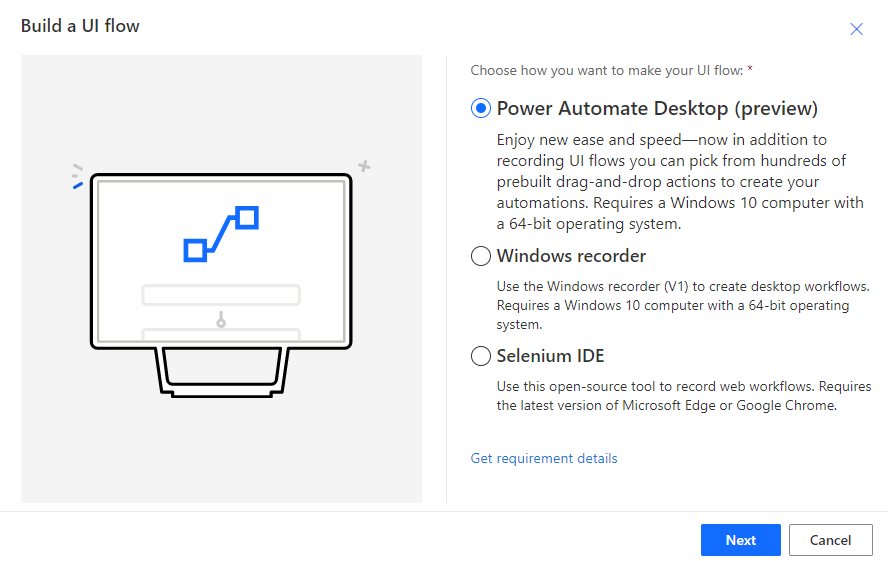 Power Automate Desktop - New UI Flow