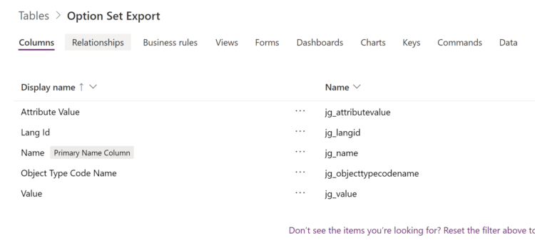 Synapse Link For Dataverse Option Sets Joe Gill 8750